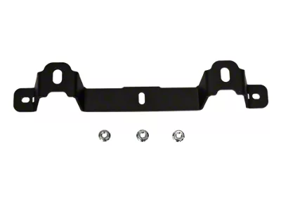 Maximus-3 Auxiliary Dually Light Brackets; Textured Black (18-26 Jeep Wrangler JL w/ Factory Steel Bumper)