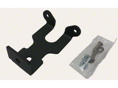 Maximus-3 Center High Mount Work Light Bracket; Black (07-26 Jeep Wrangler JK & JL w/ Maximus-3 Tire Carrier)