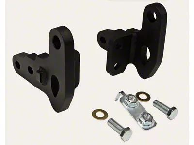 Maximus-3 Closed Rear Tow Loops; Black (18-26 Jeep Wrangler JL)