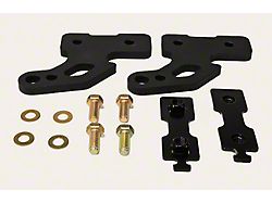 Maximus-3 Closed Rear Tow Loops; Textured Black (07-18 Jeep Wrangler JK)