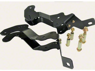 Maximus-3 Control Arms Geometry Correction Brackets; Black (18-26 Jeep Wrangler JL)