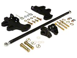 Maximus-3 Flat Towing Kit with Blue Ox Adapters; Black (07-18 Jeep Wrangler JK)