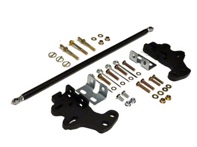Maximus-3 Flat Towing Kit without Adapters; Black (18-26 Jeep Wrangler JL)