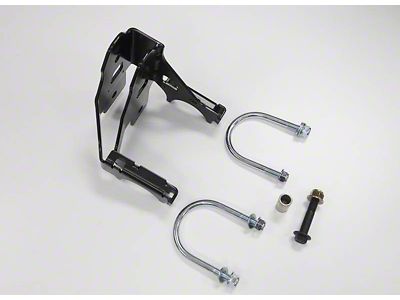 Maximus-3 Rear Track and Roll Center Correction Bracket; Black (07-18 Jeep Wrangler JK)