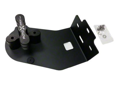 Maximus-3 Side Rotopax Pack Mount; Textured Black (07-26 Jeep Wrangler JK & JL w/ Maximus-3 Tire Carrier)
