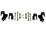 Maximus-3 Tow Loops with Frame Tie-In Brace Plates; Black (18-26 Jeep Wrangler JL)