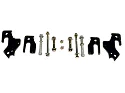 Maximus-3 Tow Loops with Frame Tie-In Brace Plates; Black (18-26 Jeep Wrangler JL)