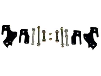 Maximus-3 Tow Loops with Frame Tie-In Brace Plates; Black (18-26 Jeep Wrangler JL)