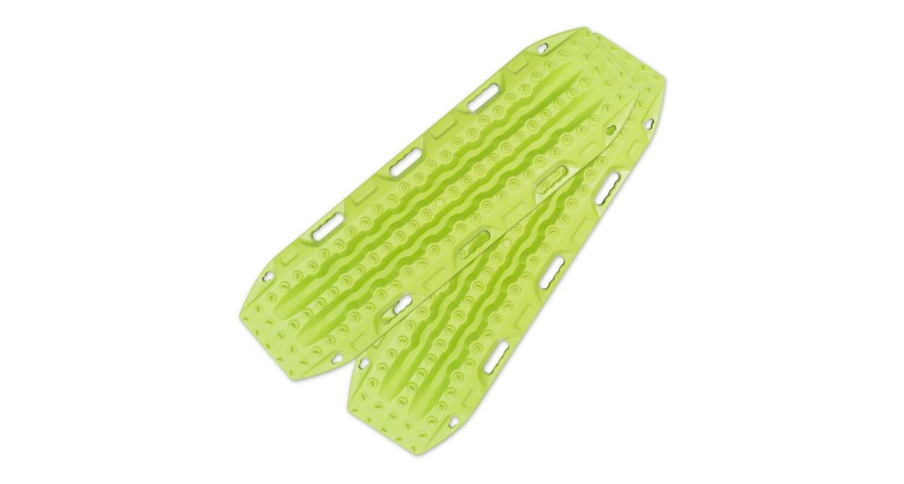 MAXTRAX Jeep Wrangler MKII Recovery Boards; Lime Green