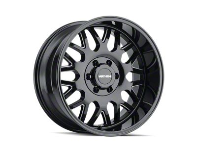 Mayhem Wheels Tripwire Gloss Black Milled 6-Lug Wheel; 20x10; -19mm Offset (21-25 Bronco, Excluding Raptor)