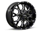 Mayhem Wheels Warrior Gloss Black Milled Wheel; 17x7.5; 30mm Offset (99-04 Jeep Grand Cherokee WJ)