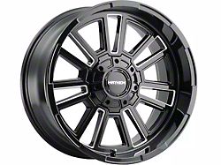 Mayhem Wheels Apollo Gloss Black Milled 6-Lug Wheel; 20x9; 0mm Offset (05-15 Tacoma)