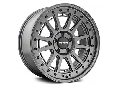 Mayhem Wheels Compass Matte Gunmetal 6-Lug Wheel; 18x9; 18mm Offset (24-25 Tacoma)