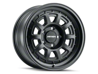 Mayhem Wheels Voyager Matte Black 6-Lug Wheel; 17x8.5; 0mm Offset (24-25 Tacoma)