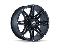 Mayhem Wheels Rampage Matte Black 6-Lug Wheel; 18x9; 18mm Offset (25-26 4Runner)