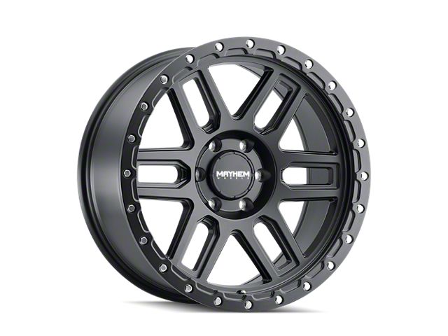 Mayhem Wheels Toyota 4-Runner Delta Matte Black 6-Lug Wheel; 17x9; 0mm ...