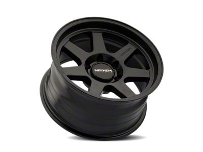 Mayhem Wheels Convoy Satin Black 6-Lug Wheel; 17x9; -6mm Offset (21-25 Bronco, Excluding Raptor)