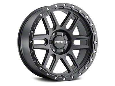 Mayhem Wheels Delta Matte Black 6-Lug Wheel; 20x9; 0mm Offset (22-25 Bronco Raptor)
