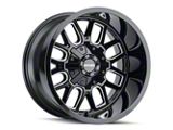 Mayhem Wheels Cogent Gloss Black Milled 6-Lug Wheel; 20x9; 18mm Offset (22-26 Bronco Raptor)