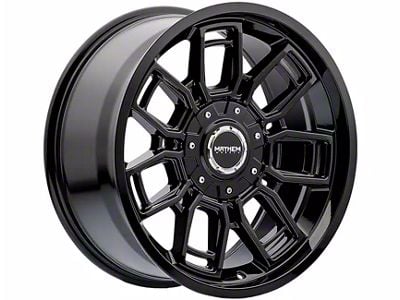 Mayhem Wheels Ordinance Gloss Black 6-Lug Wheel; 20x9; 0mm Offset (22-25 Bronco Raptor)