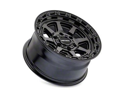 Mayhem Wheels Ridgeline Satin Black 6-Lug Wheel; 17x8.5; -6mm Offset (22-25 Bronco Raptor)