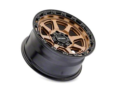 Mayhem Wheels Ridgeline Satin Bronze 6-Lug Wheel; 17x8.5; -6mm Offset (22-25 Bronco Raptor)
