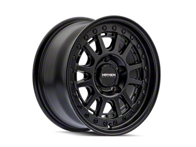 Mayhem Wheels Compass Matte Black Wheel; 17x9; -6mm Offset (20-25 Jeep Gladiator JT)