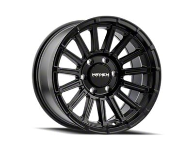 Mayhem Wheels Granite Satin Black Wheel; 17x9; 0mm Offset (20-25 Jeep Gladiator JT)