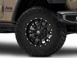 Mayhem Wheels Warrior Matte Black Wheel; 17x9; -12mm Offset (20-25 Jeep Gladiator JT)