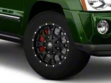Mayhem Wheels Warrior Matte Black Wheel; 17x9; -12mm Offset (05-10 Jeep Grand Cherokee WK, Excluding SRT8)