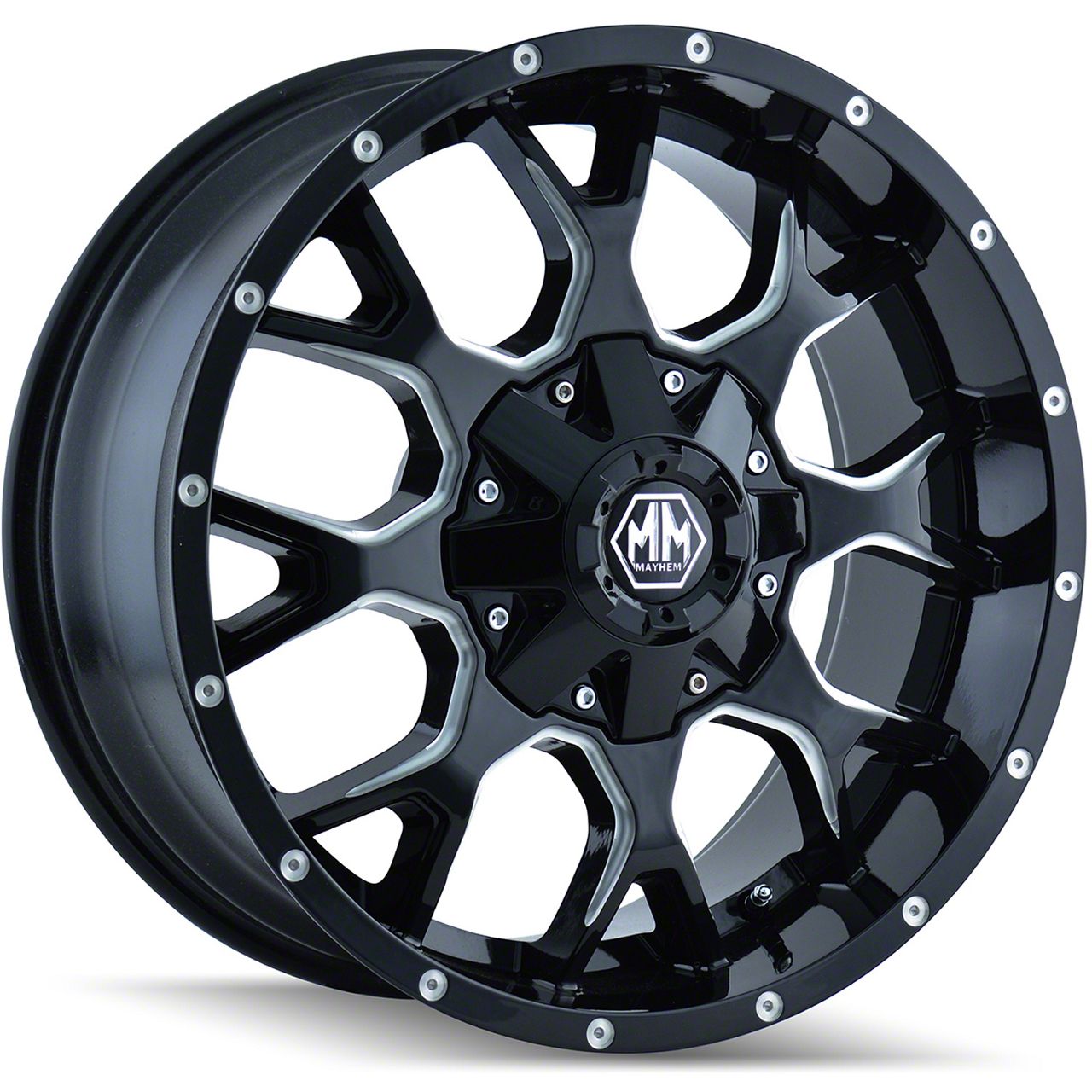 Mayhem Wheels Jeep Grand Cherokee Warrior Matte Black Wheel