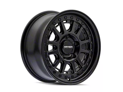 Mayhem Wheels Compass Matte Black Wheel; 18x9; 0mm Offset (18-25 Jeep Wrangler JL)