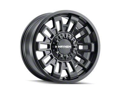 Mayhem Wheels Cortex Matte Black Wheel; 18x9; 0mm Offset (18-25 Jeep Wrangler JL)