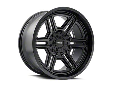 Mayhem Wheels Hermosa Matte Black Wheel; 20x12; -44mm Offset (07-18 Jeep Wrangler JK)