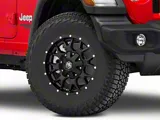 Mayhem Wheels Warrior Matte Black Wheel; 17x9; 18mm Offset (18-25 Jeep Wrangler JL)