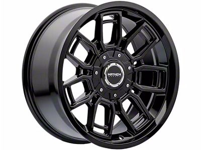 Mayhem Wheels Ordinance Gloss Black Wheel; 20x9; 0mm Offset (18-25 Jeep Wrangler JL)