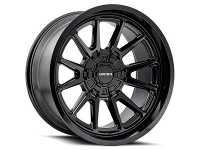 Mayhem Wheels Intrepid Gloss Black 6-Lug Wheel; 20x10; -24mm Offset (16-23 Tacoma)