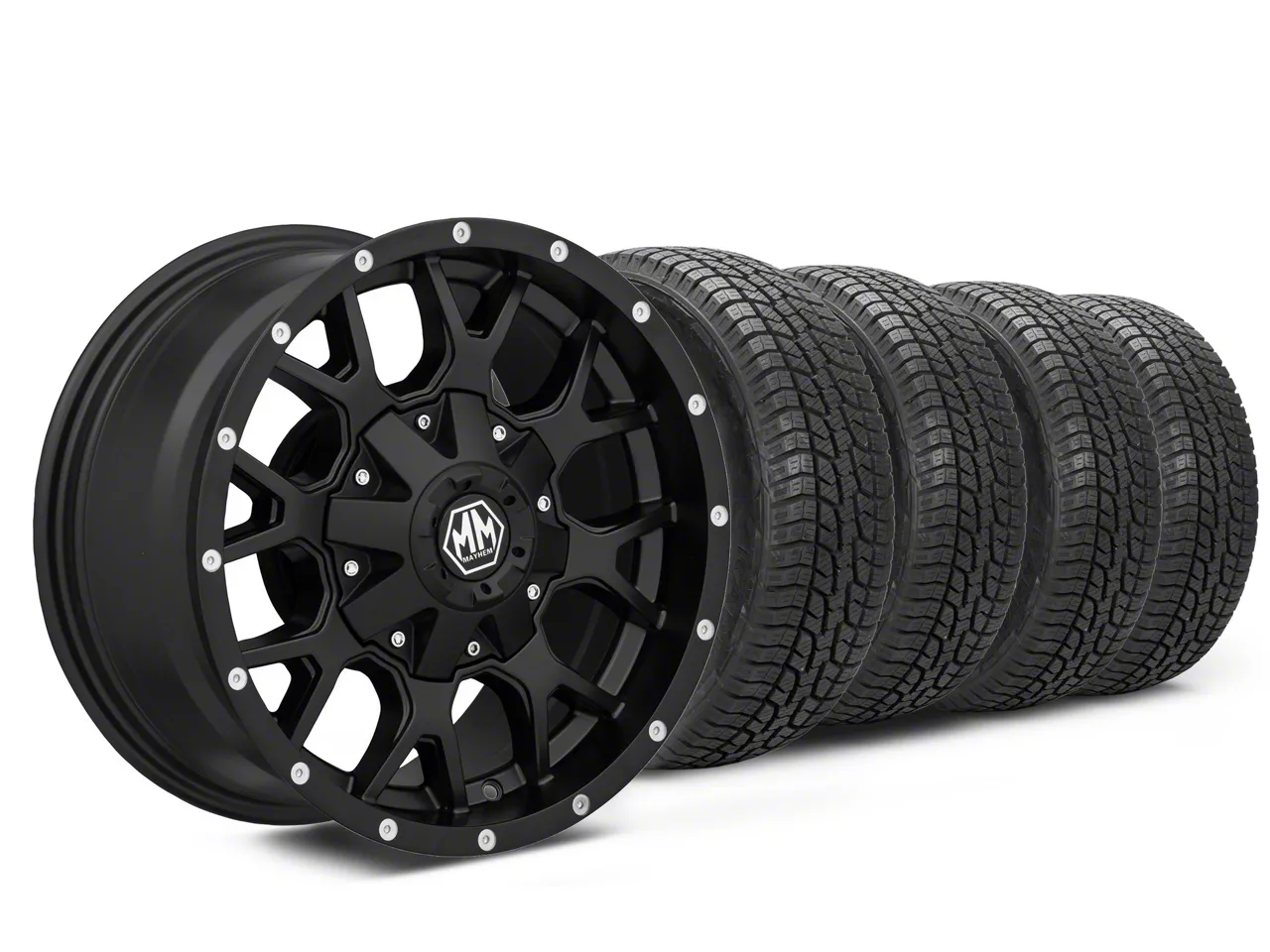 17x9 Mayhem Warrior Wheel & 32in West Lake AllTerrain SL369