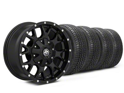 17x9 Mayhem Warrior Wheel & 32in West Lake All-Terrain SL369 Tire Package (16-23 Tacoma)