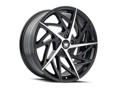Mazzi Freestyle Gloss Black Machined 5-Lug Wheel; 20x8.5; 35mm Offset (21-25 Bronco Sport)