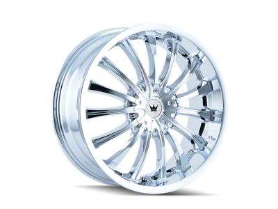 Mazzi Hype Chrome Wheel; 20x8.5; 35mm Offset (87-95 Jeep Wrangler YJ)