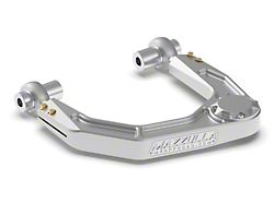 Mazzulla Offroad Billet Front Upper Control Arms; Silver (21-26 Bronco)