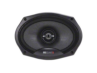 MB Quart 6x9-Inch Premium 2-Way Coax Speakers with 1-Inch Tweeters (20-25 Jeep Gladiator JT)
