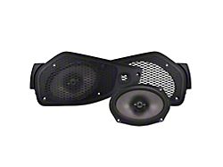 MB Quart 6x9-Inch Rear Sound Bar Coaxial Speaker Upgrade (24-25 Jeep Gladiator JT)