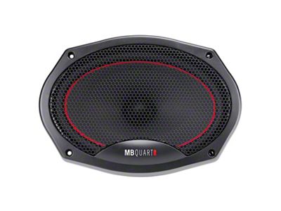 MB Quart 6x9-Inch Reference 2-Way Component Speakers with 0.75-Inch Tweeters (20-25 Jeep Gladiator JT)