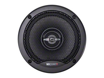 MB Quart 6.50-Inch Premium 2-Way Coax Speakers with 1-Inch Tweeters (18-25 Jeep Wrangler JL)