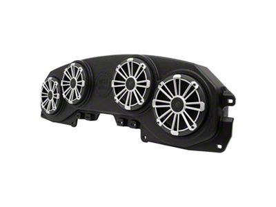 MB Quart Overhead Soundbar with Four 8-Inch Coaxial Speakers (18-23 Jeep Wrangler JL)