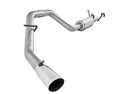 MBRP Armor Lite Single Exhaust System with Polished Tip; Side Exit (09-21 5.7L Tundra)