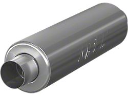 MBRP Armor Plus Chambered Center/Center Muffler; 3-Inch Inlet/3-Inch Outlet (Universal; Some Adaptation May Be Required)