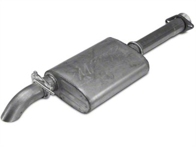 MBRP Armor Lite Off Road Exhaust with Turn Down (00-06 2.5L or 4.0L Jeep Wrangler TJ)